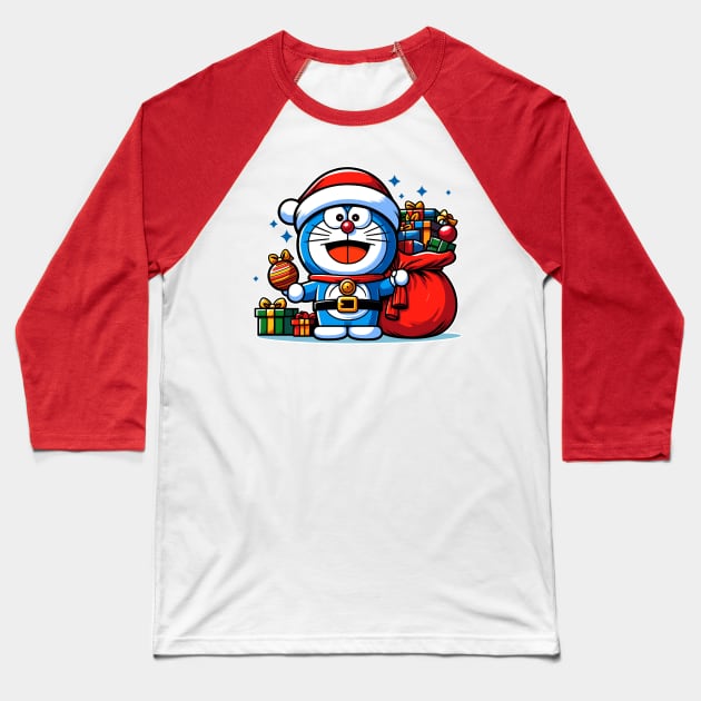 Doraemon 01 Baseball T-Shirt by romancenemy
